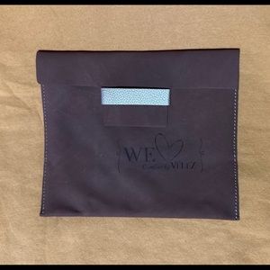 Vintage Vélez leather clutch